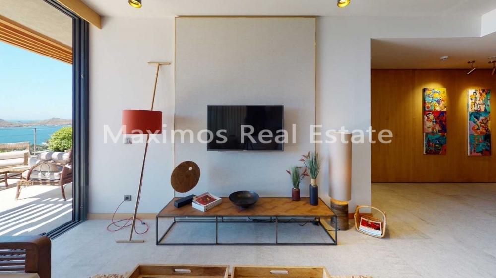 Premium Sea View Apartments with Hotel-style Services in Yalikavak Bodrum – terrace (image 7)