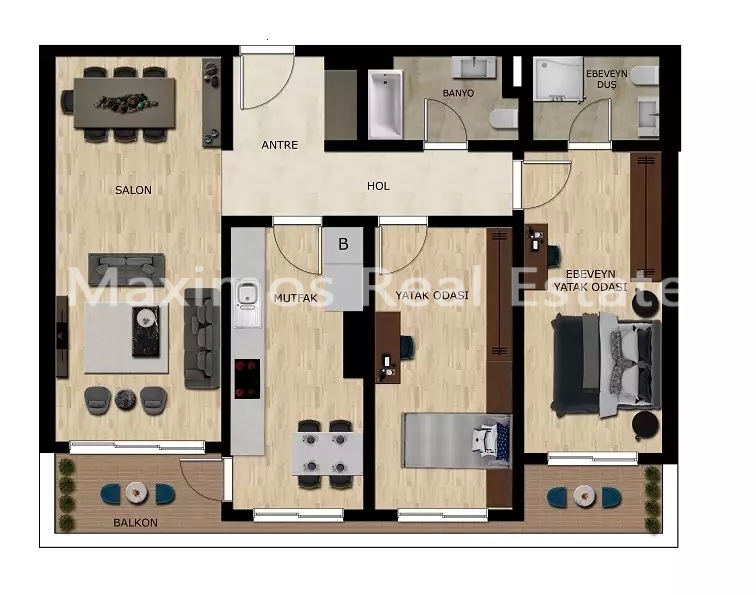 Modern Residential Apartments Suitable for Living or Investment in Bursa – coastal view (image 13)
