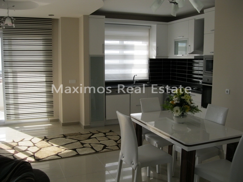 Sea View Property for Sale in Alanya Coastal Areas – living room (image 2)