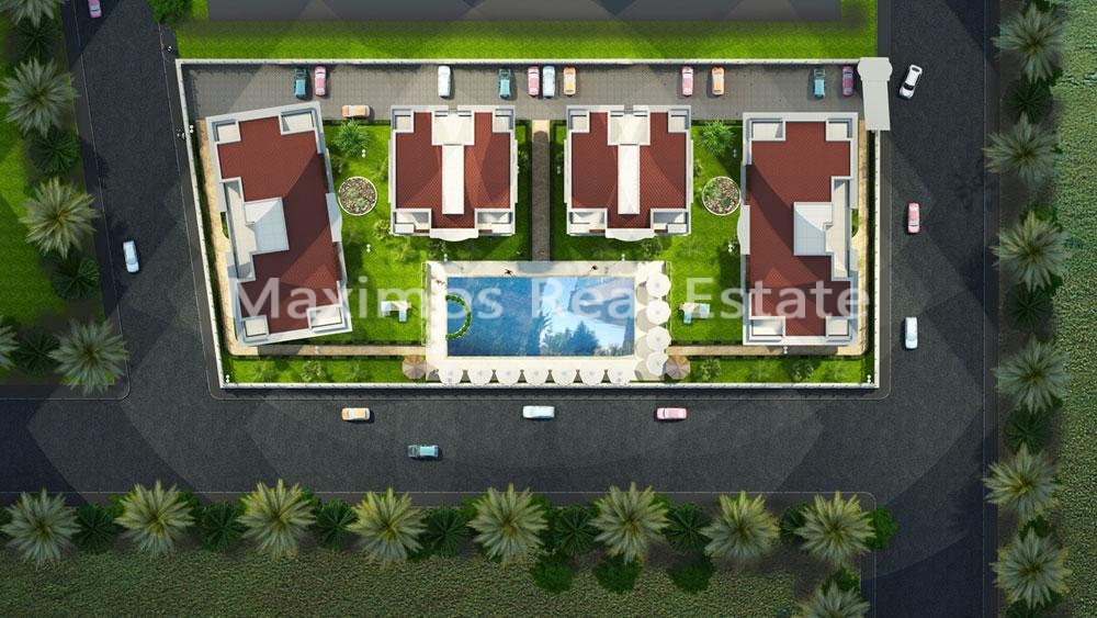 Modern Apartment Project with Pool in Antalya Konyaalti – terrace (image 7)