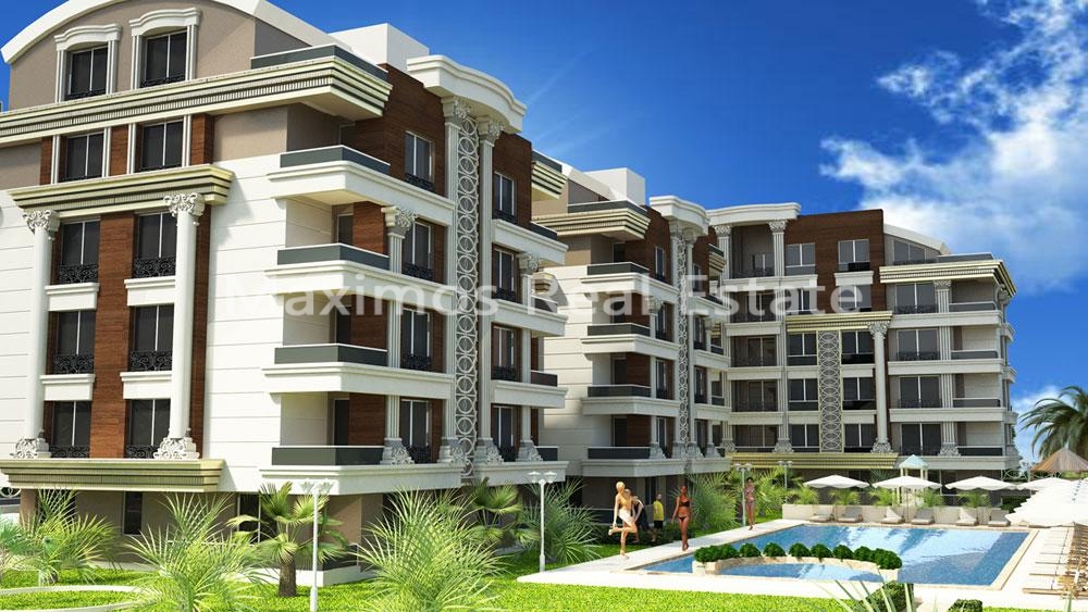 Modern Apartment Project with Pool in Antalya Konyaalti – living room (image 2)