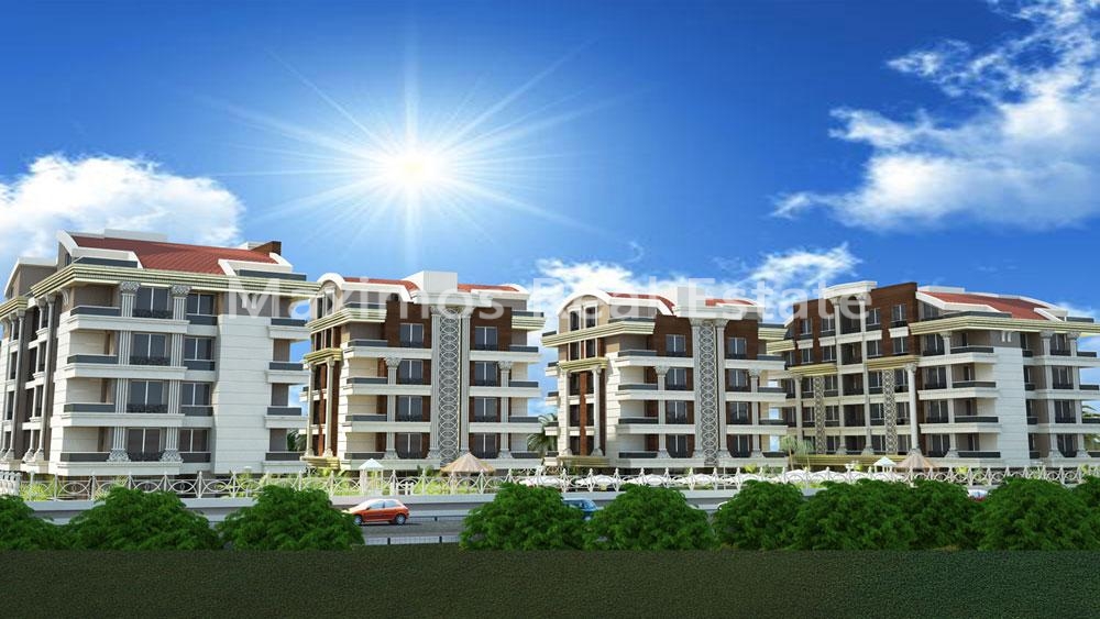 Modern Apartment Project with Pool in Antalya Konyaalti – kitchen area (image 3)