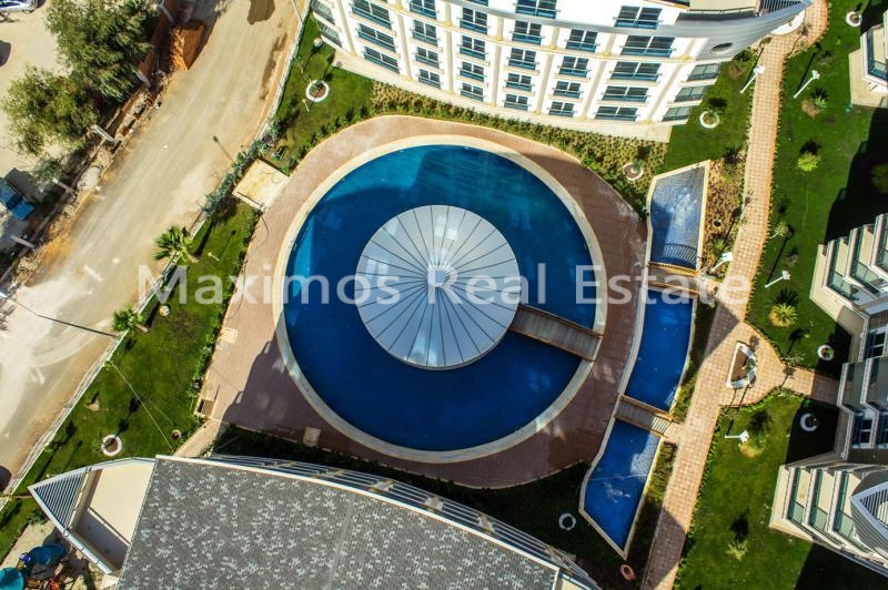 High-end Apartments with Smart Home Systems in Antalya – garden view (image 8)