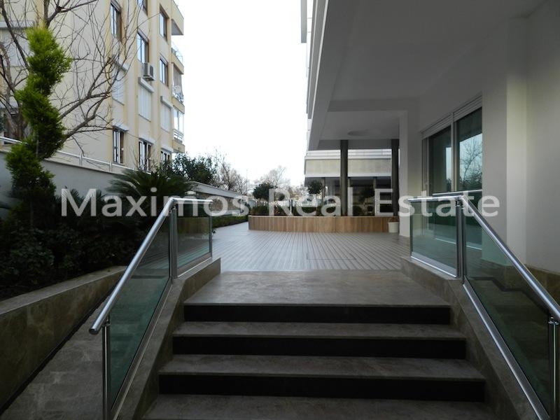 Residential Apartment with Open Sea Views in Antalya – pool area (image 9)