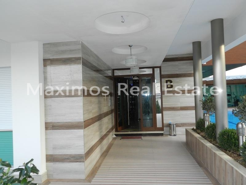 Residential Apartment with Open Sea Views in Antalya – garden view (image 44)