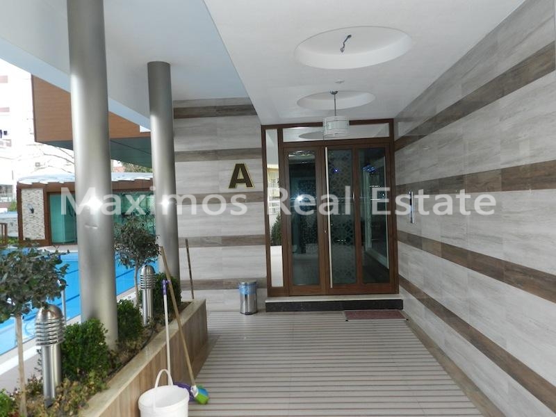 Residential Apartment with Open Sea Views in Antalya – pool area (image 45)