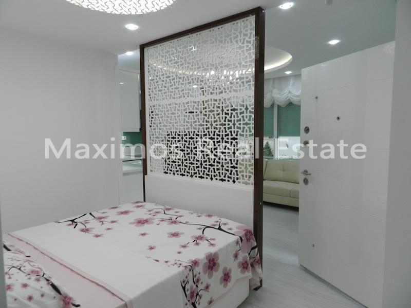 Residential Apartment with Open Sea Views in Antalya – garden view (image 26)