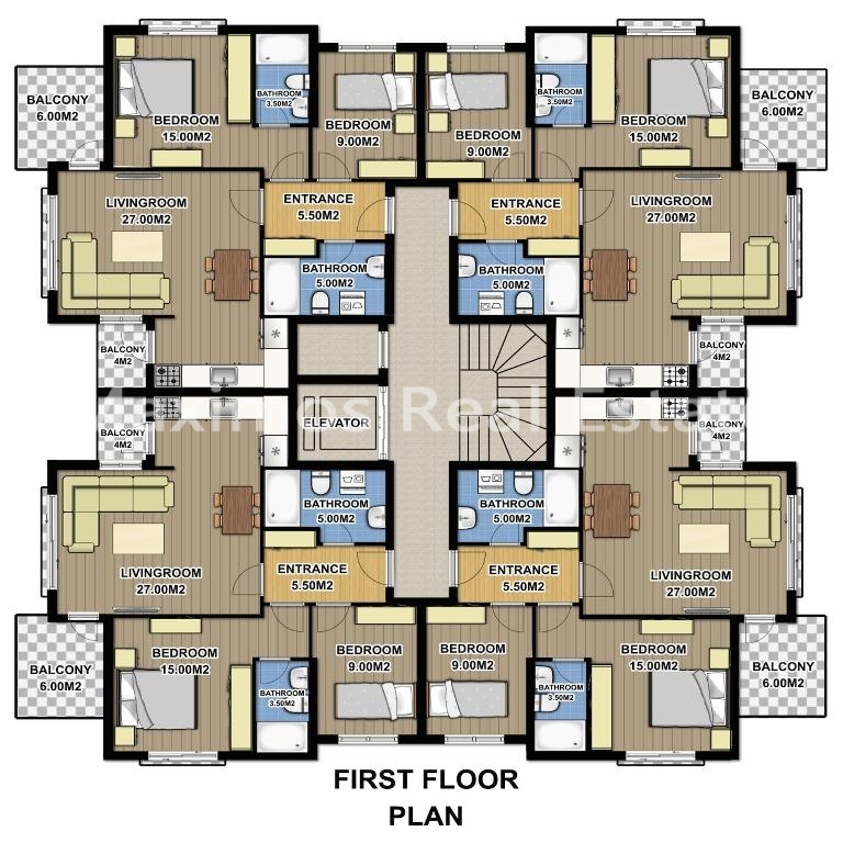 Residential Apartment in Antalya with Flexible Payment Plan – garden view (image 8)