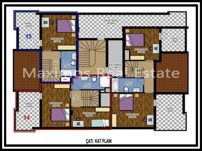 Investment-oriented Apartments Under Construction in Antalya – interior detail (image 11)