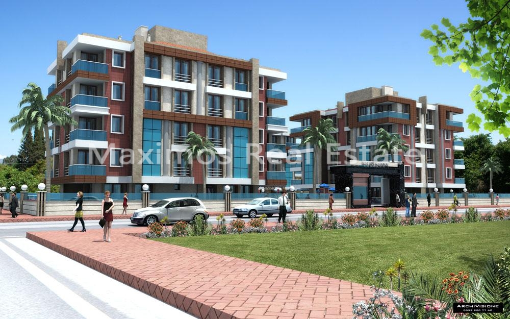 Affordable Residential Apartments in Antalya Konyaalti – living room (image 2)