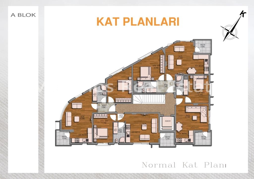 Investment Property in Antalya with Rental Income Guarantee – sea view (image 30)