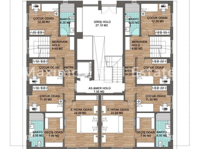 Premium Residential Property in Prime Konyaalti Location – bedroom (image 22)