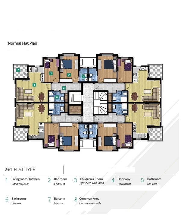 High-quality Residential Homes in Antalya Konyaalti – garden view (image 8)