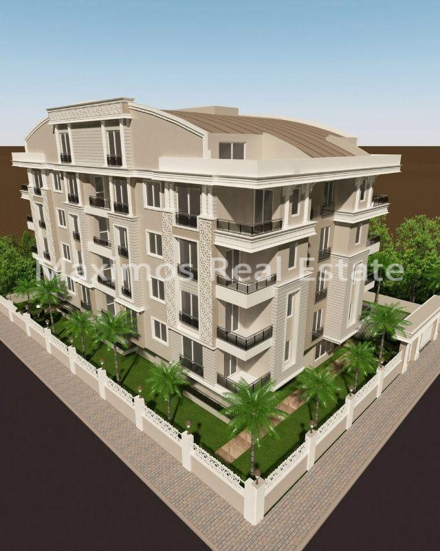 Investment Residential Property Offered by Construction Company in Antalya – garden view (image 8)