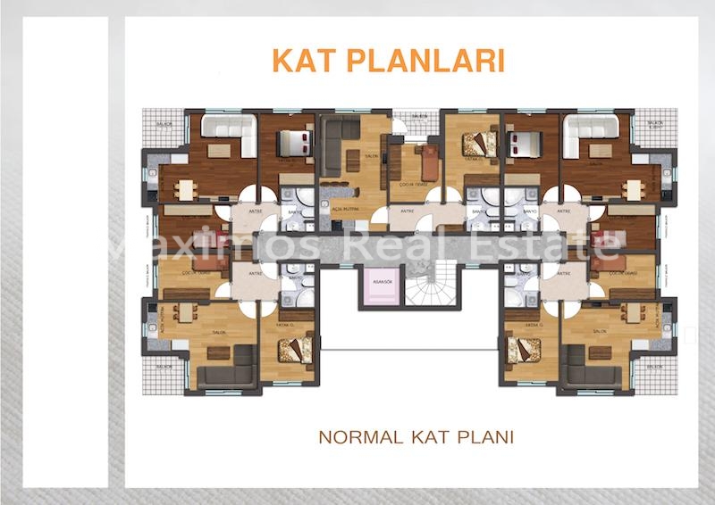 Investment Residential Property Offered by Construction Company in Antalya – balcony (image 10)