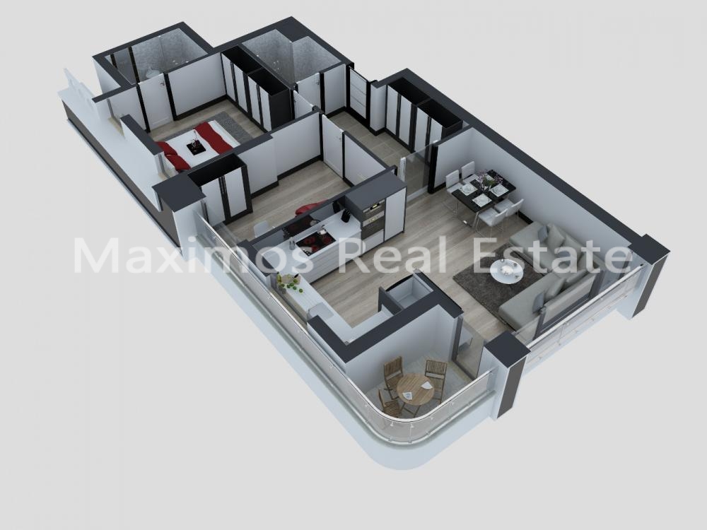 Residential Property for Investment and Living in Konyaalti – kitchen area (image 21)