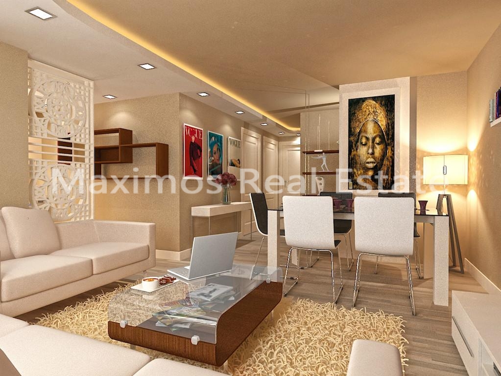 Newly Built Apartments in Antalya Lara Guzeloba – pool area (image 9)