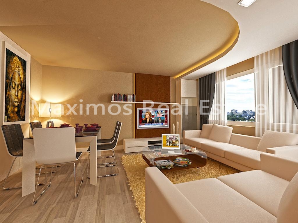 Newly Built Apartments in Antalya Lara Guzeloba – terrace (image 7)