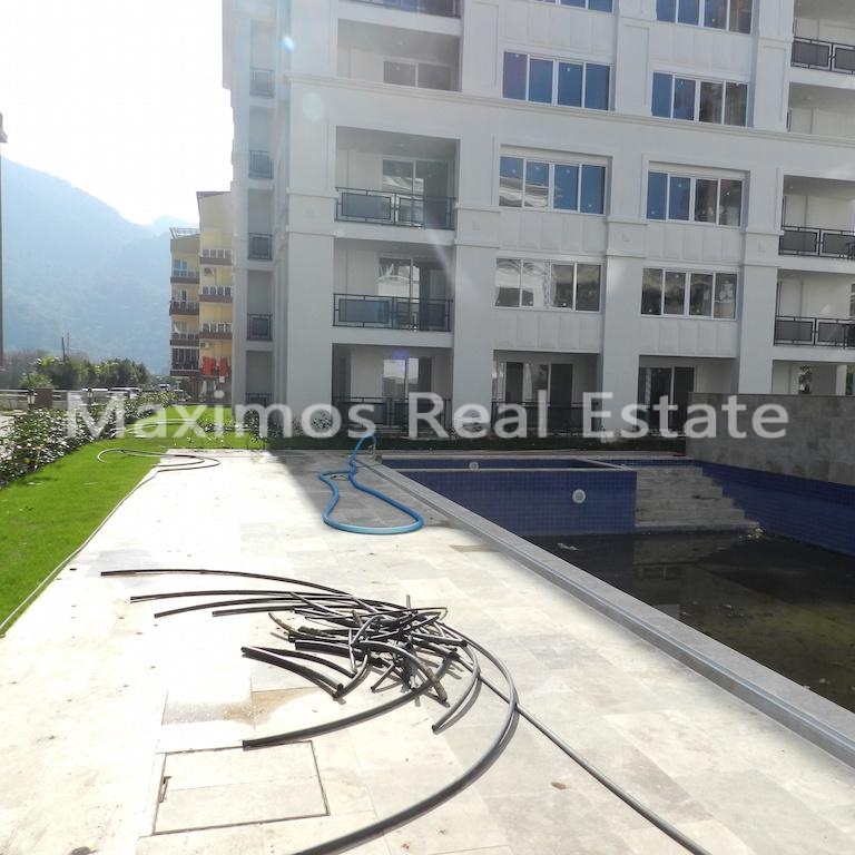 Quality Flats for Sale in Antalya Residential Areas – pool area (image 9)