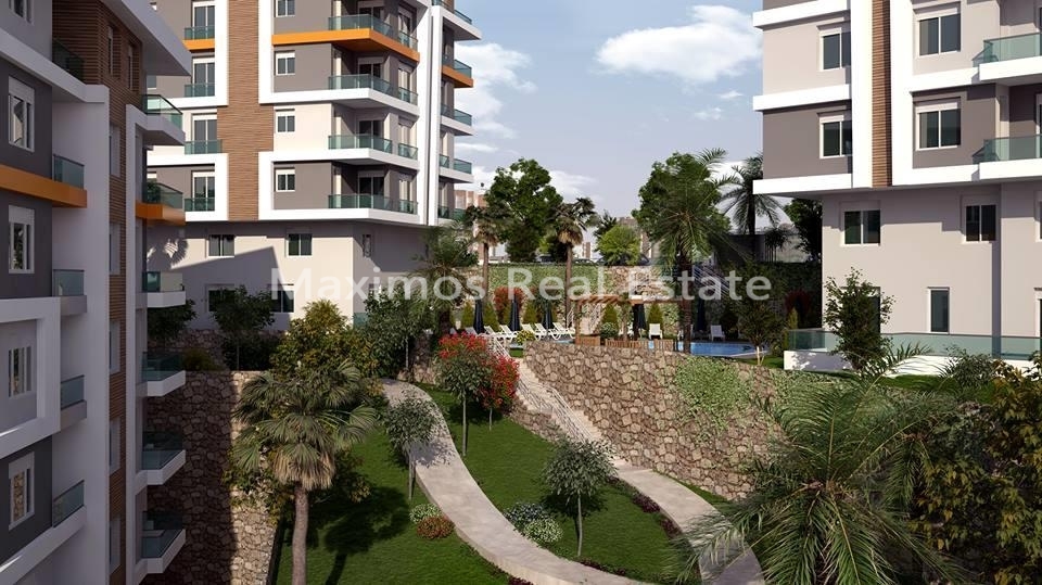 Affordable and Luxury Flats for Sale in Antalya – pool area (image 9)
