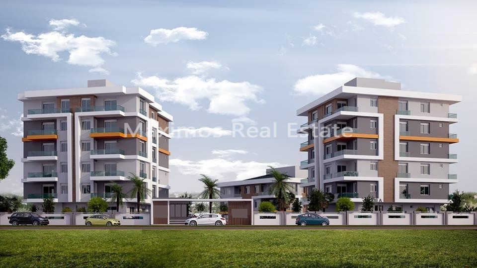 Affordable and Luxury Flats for Sale in Antalya – garden view (image 8)