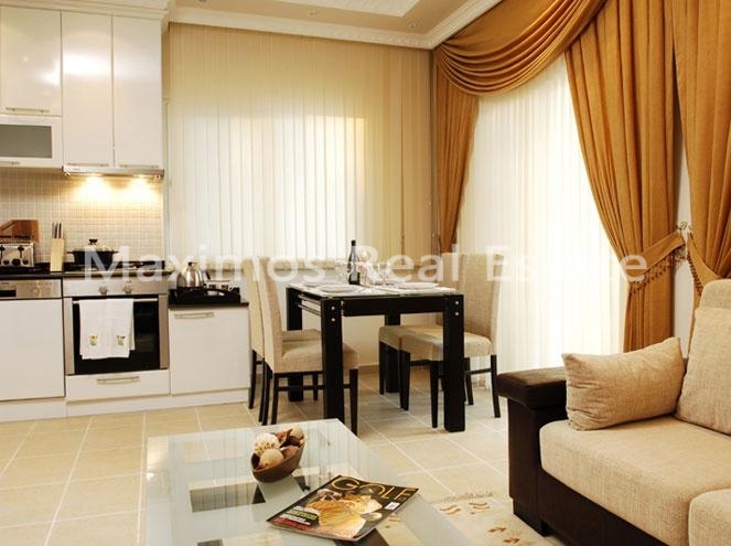 Furnished Semi-detached Villa Ready to Move in Belek – bedroom (image 4)