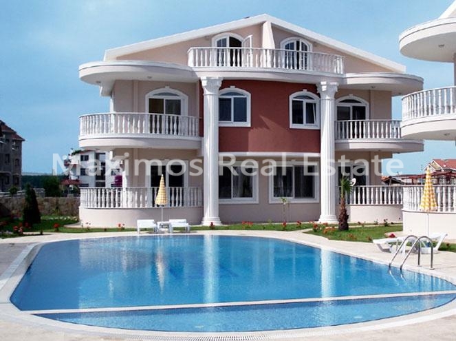 Furnished Semi-Detached Villa Ready To Move In Belek - Belek - Center
