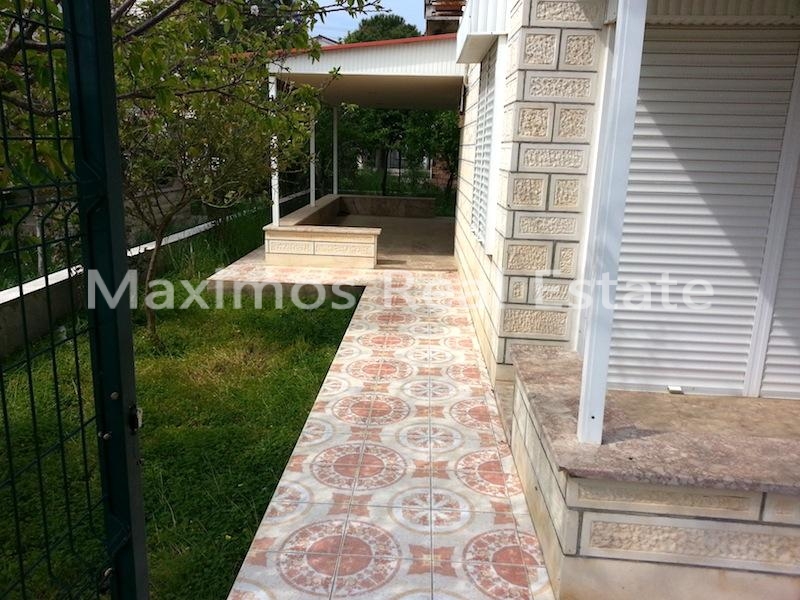 Private Garden Villa Located in Belek Bogazkent – balcony (image 10)