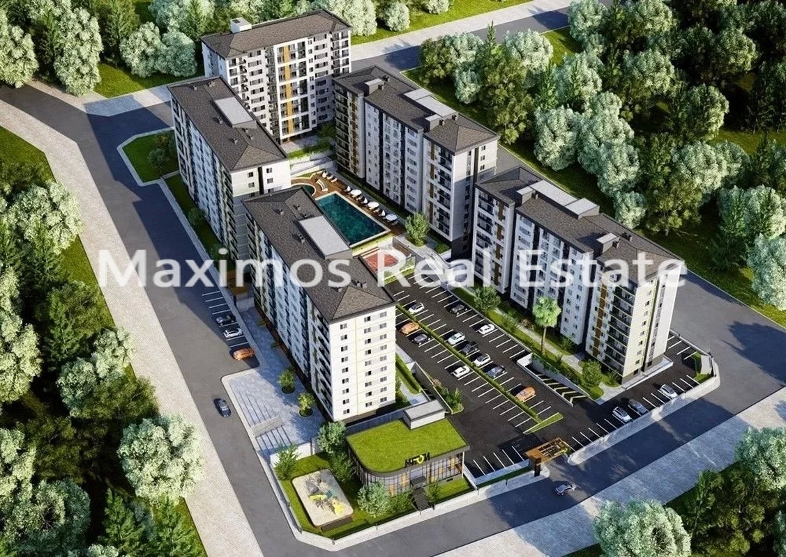 Centrally Located Apartments for Sale in Kizilarik Antalya – living room (image 2)