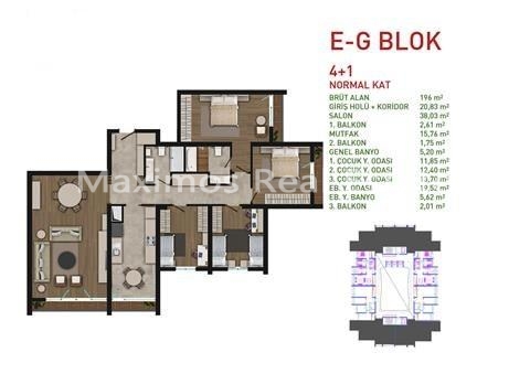 Modern Residential Property in Istanbul – sea view (image 12)