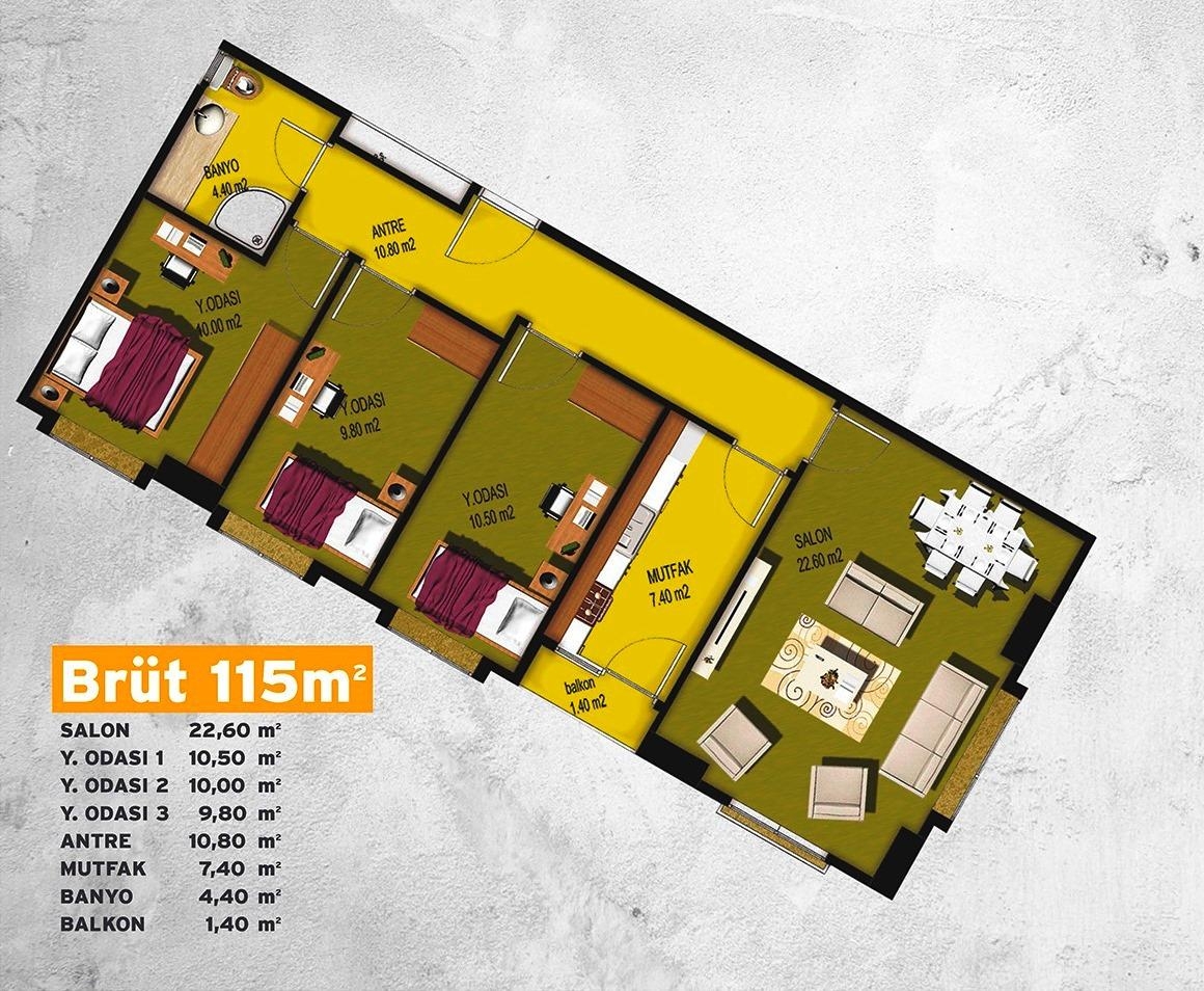 Apartments Located in Central Istanbul Districts – outdoor space (image 18)