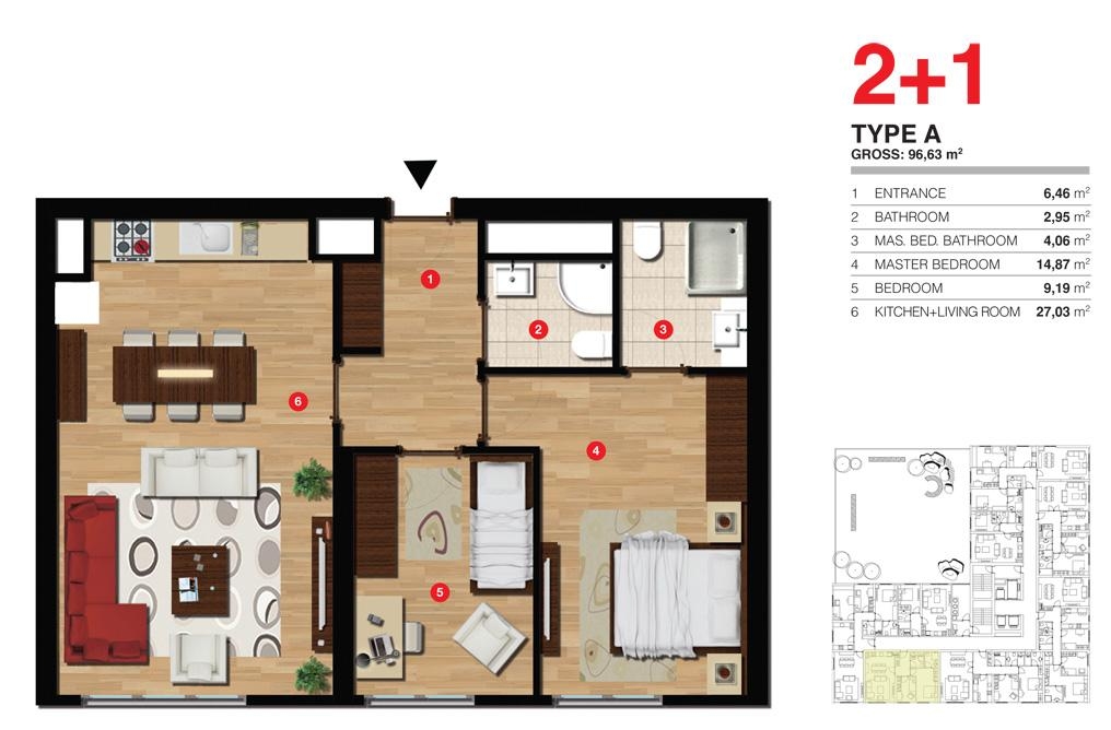 Contemporary Residential Property in Istanbul – kitchen area (image 21)