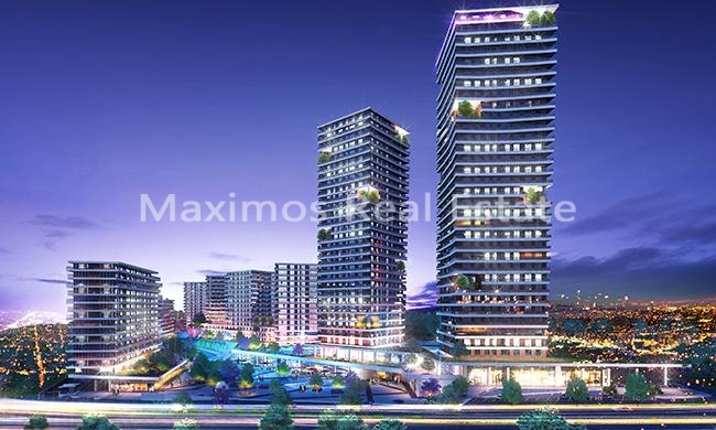 Luxury Tower Apartments in Istanbul – living room (image 2)