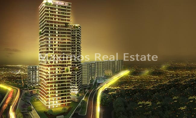 Luxury Tower Apartments in Istanbul – garden view (image 8)