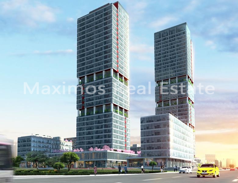 Apartments for Sale on Istanbul Asian Side – terrace (image 7)