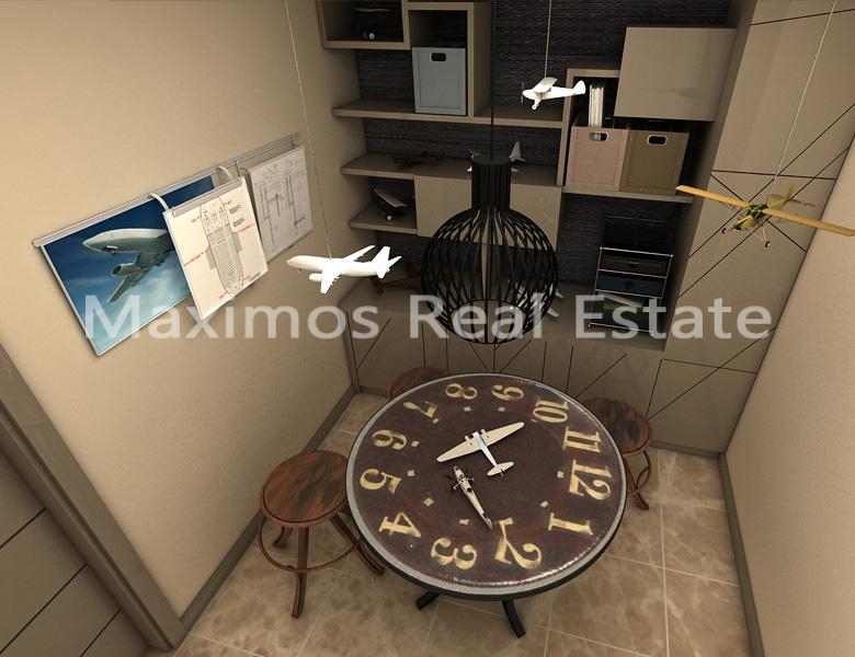 Apartments for Sale on Istanbul Asian Side – kitchen area (image 21)