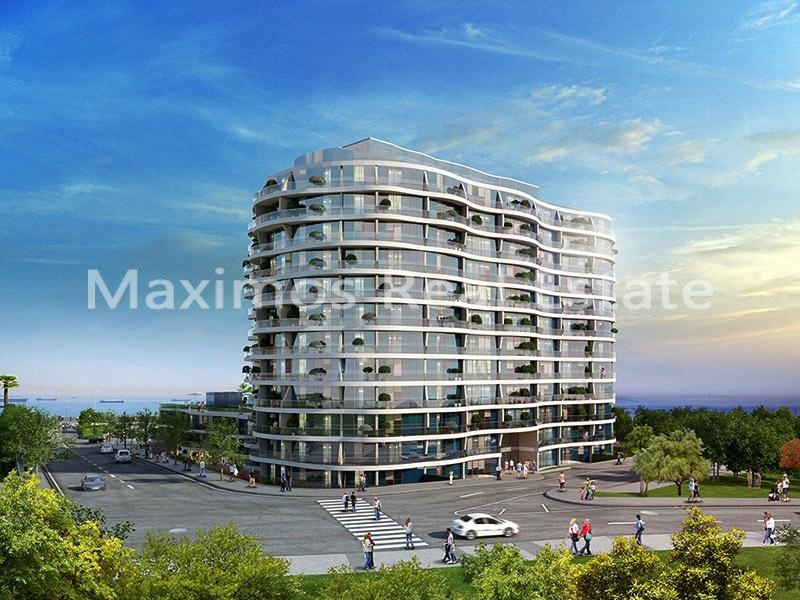 Sea View Apartment on Istanbul Asian Side – terrace (image 7)