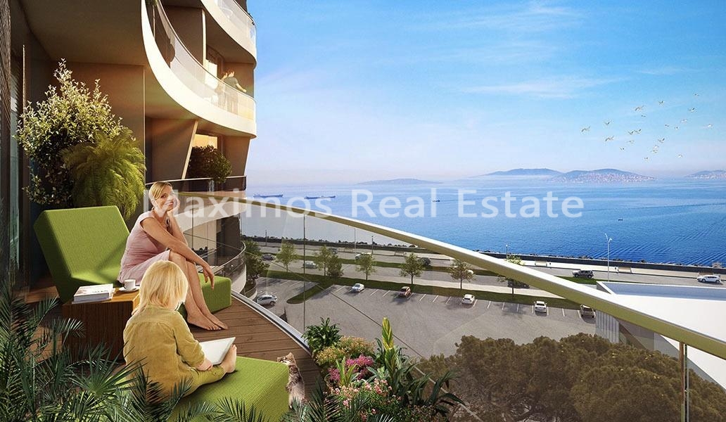 Sea View Apartment on Istanbul Asian Side – bedroom (image 4)