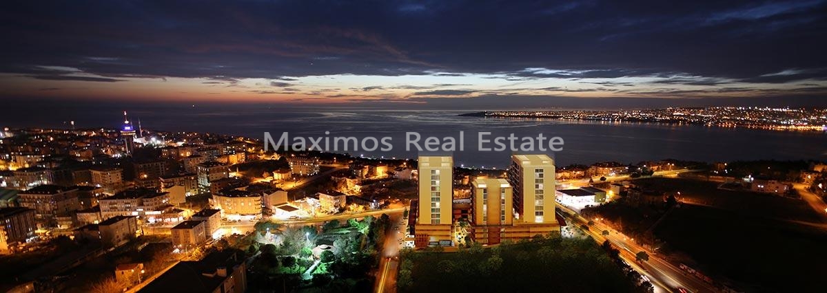 Sea View Flats on Istanbul European Side – living room (image 2)