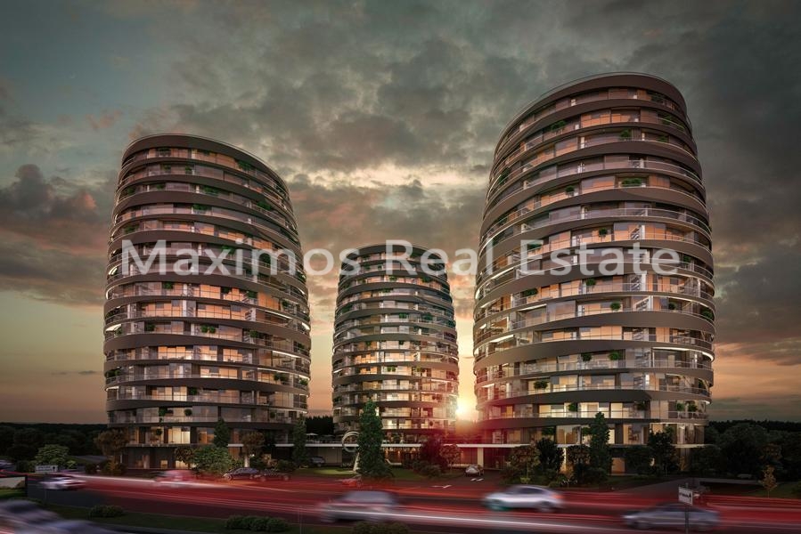 Sea View Apartment with Modern Design in Istanbul – garden view (image 8)