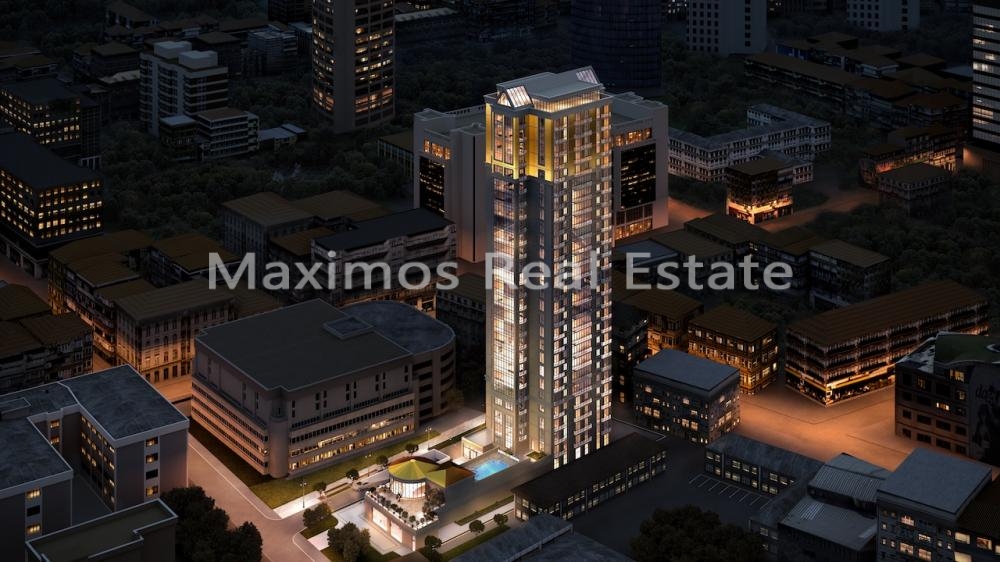 Luxury Apartment in Sisli City Center – kitchen area (image 3)