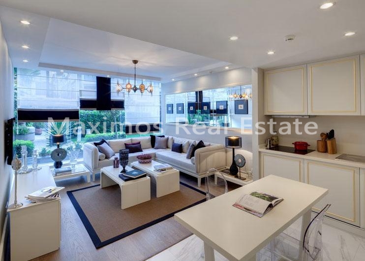 Luxury Apartment in Sisli City Center – garden view (image 8)