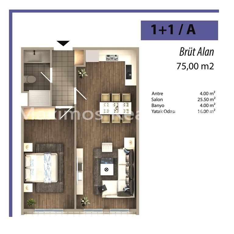 Mixed-use Apartments and Offices in Istanbul – terrace (image 7)
