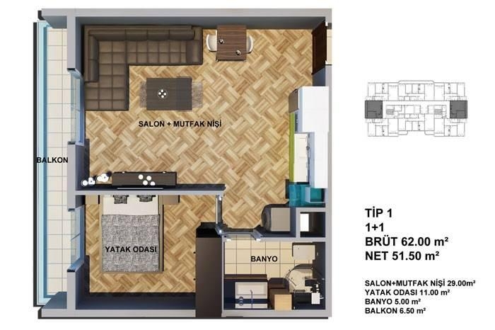 Modern Luxury Homes in Istanbul for Residential Living – master bedroom (image 34)