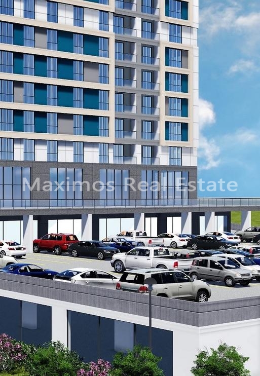 Contemporary Apartments in Beylikduzu Istanbul – kitchen area (image 3)