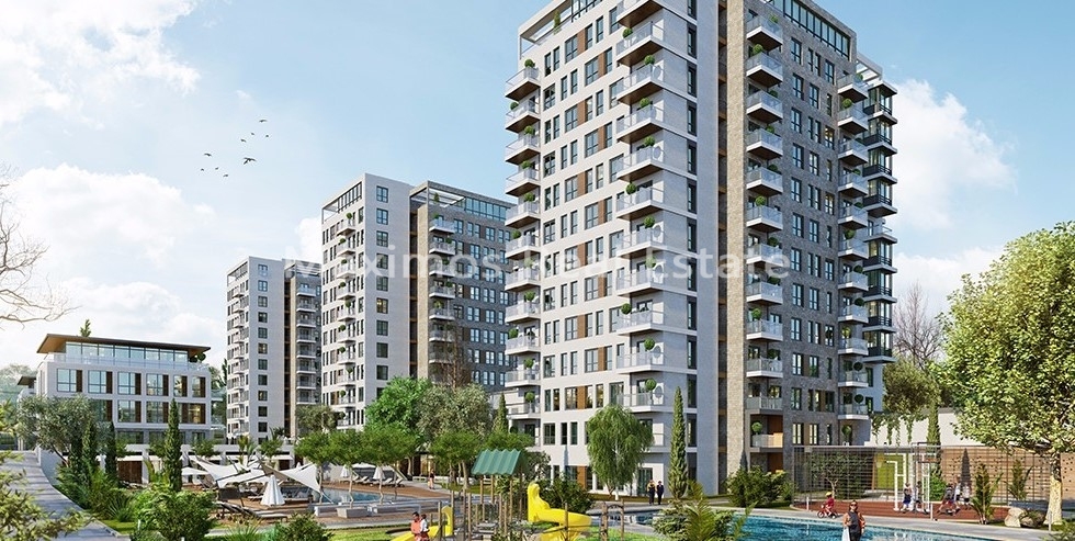 Luxury Modern Flat for Sale in Istanbul – living room (image 2)