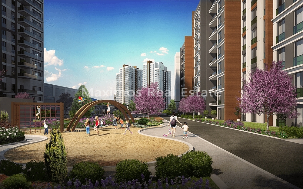 Modern Property for Sale in Basaksehir – terrace (image 7)
