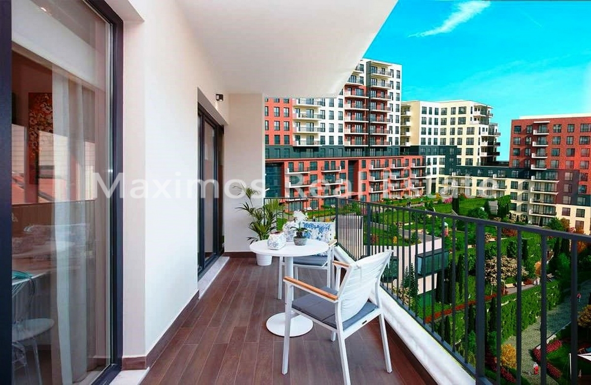 Apartments for Sale in Eyup – terrace (image 7)