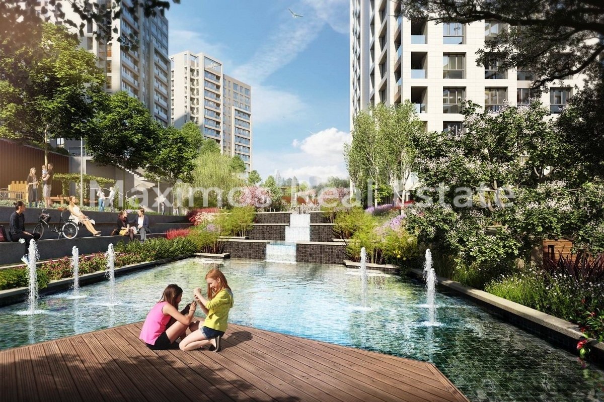 Apartments for Sale in Basaksehir – terrace (image 7)