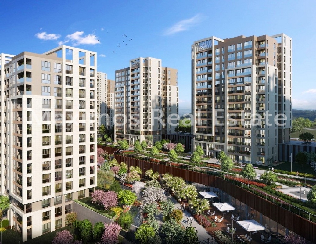 Apartments for Sale in Basaksehir – pool area (image 9)
